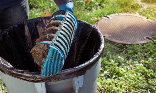 Septic Tank Filter Cleaning